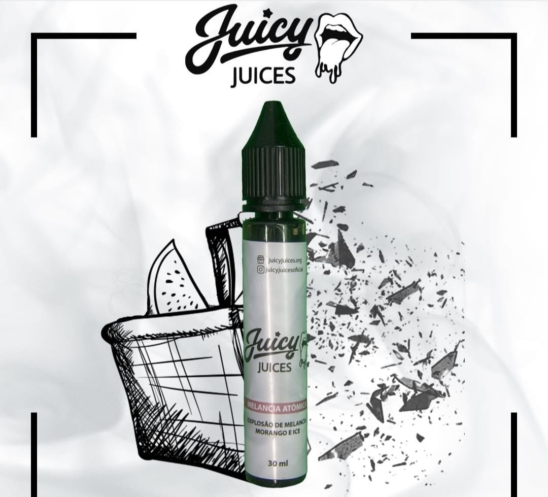 JUICY JUICES FREEBASE Melancia Atômica (30ml)