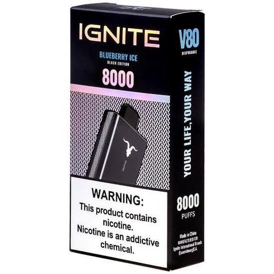 IGNITE V80 Blueberry Ice (8.000 puffs)