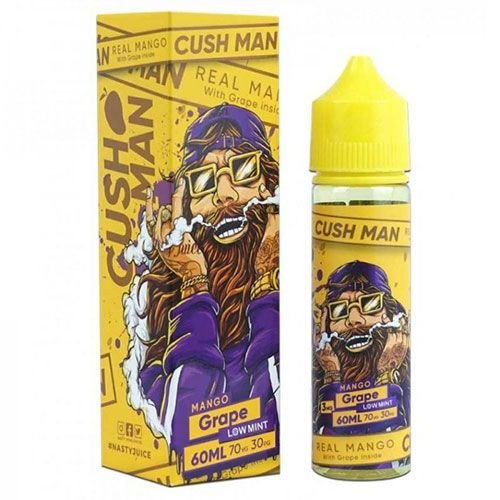 NASTY CUSH MAN FREEBASE Mango Grape (Low Mint) 60ml