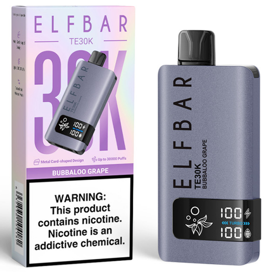 ELFBAR TE 30.000 puffs Bubbaloo Grape